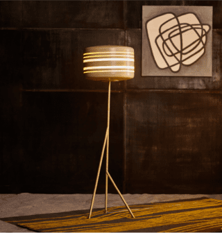RAY barrel lamp elevation