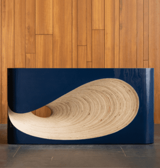 LOOP bar unit, front elevation photograph