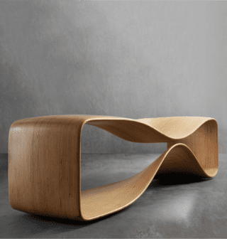 LOOP bench, isometric photograph