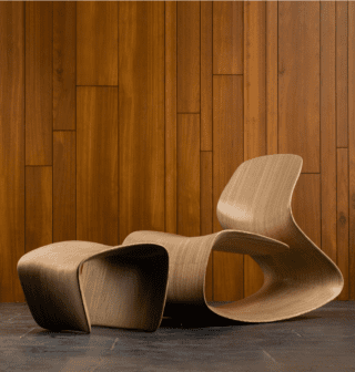 LOOP rocker, isometric photograph