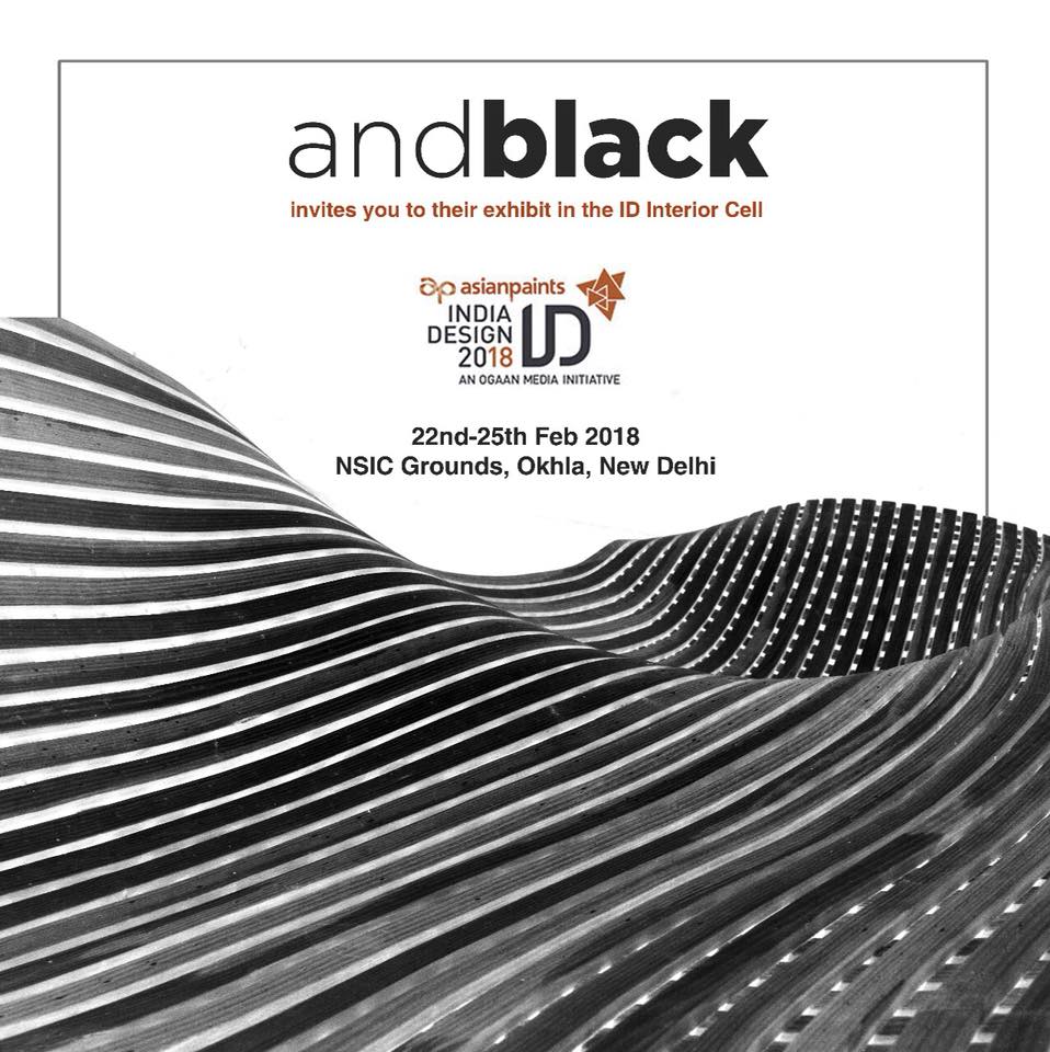 andblack at India Design Week 